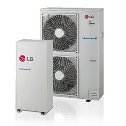 Αντλία Θερμότητας LG Therma V HN1616.NK1/HU163.U31 16kW Split μεσαίων θερμοκρασιών 57°C (τριφασική) 